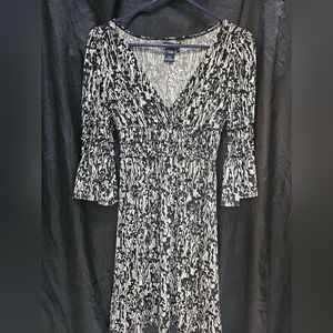 Black and Off-White Max Edition Dress